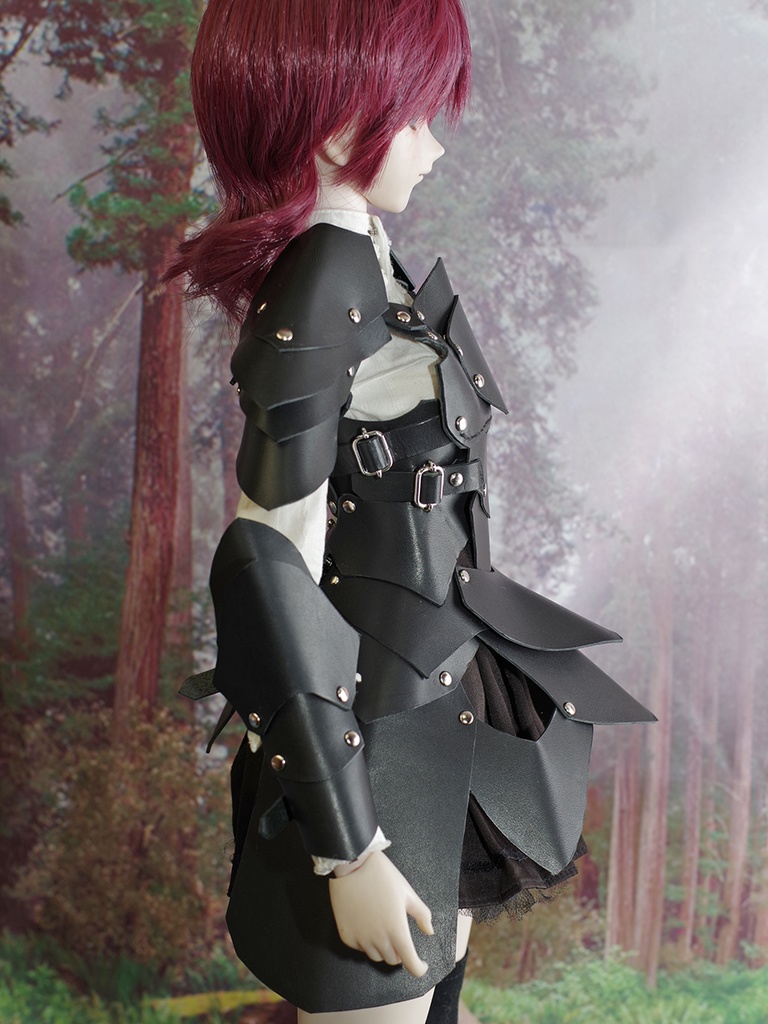 DD向けレザーアーマー(ブラック)