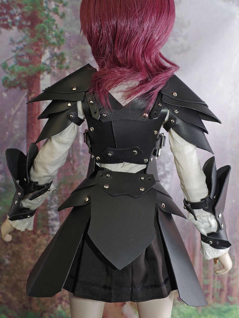 DD向けレザーアーマー(ブラック)