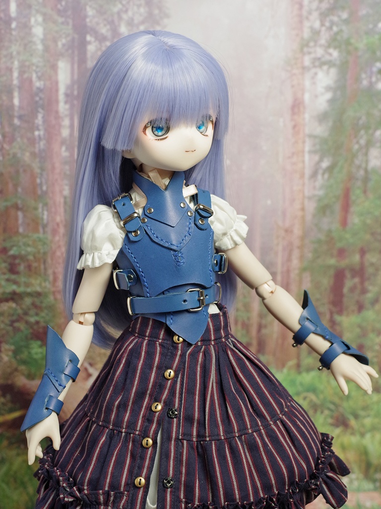 MDD向けレザーアーマー(ブルー)