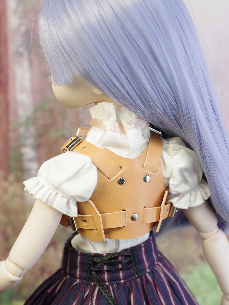 MDD向け革の胸当て(キャメル)