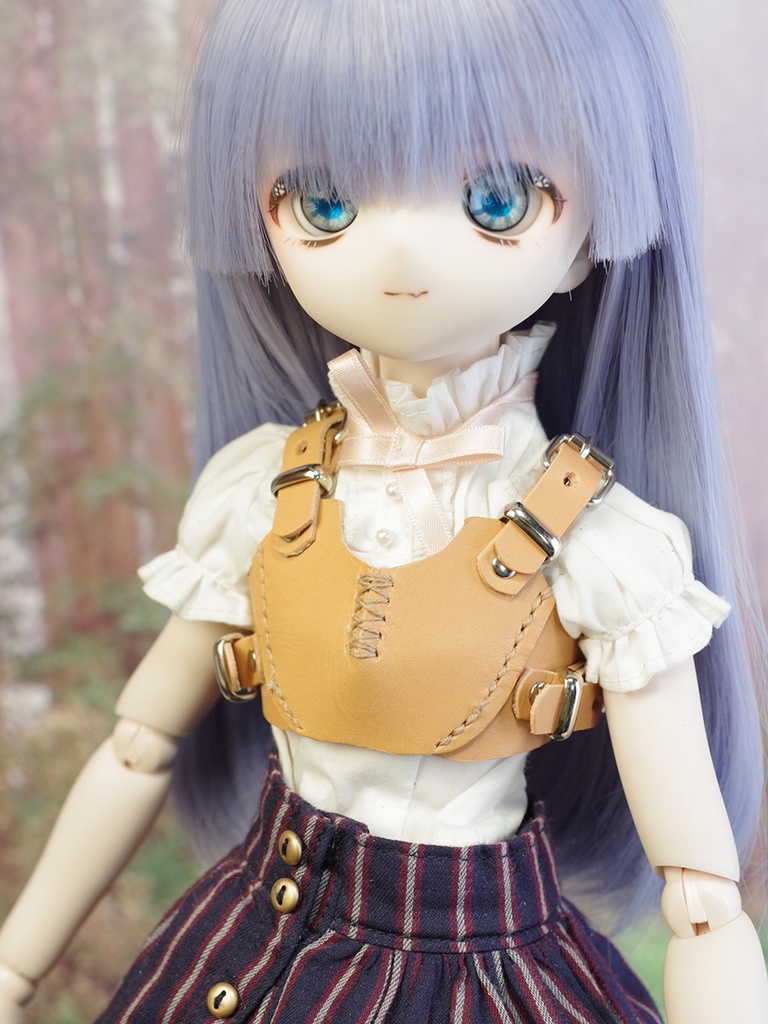 MDD向け革の胸当て(キャメル)