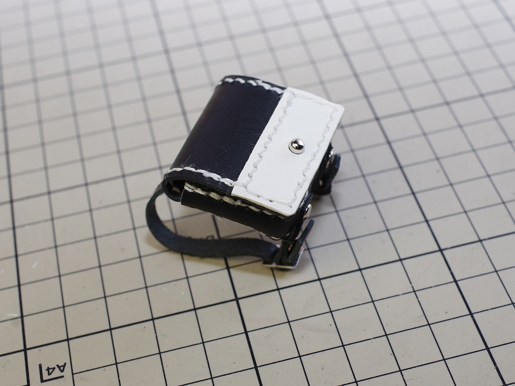 1/12ドール用レザーリュック