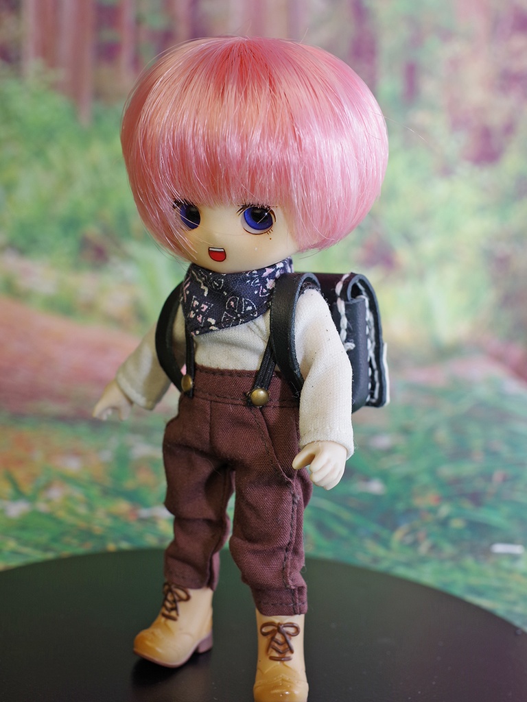 1/12ドール用レザーリュック