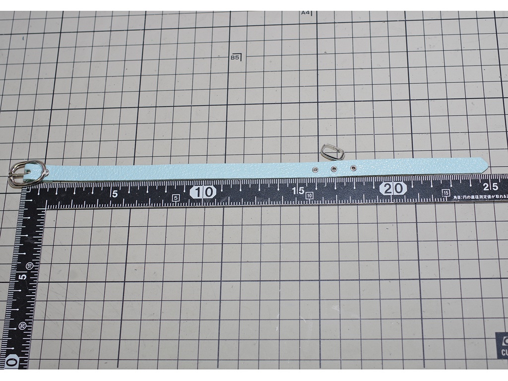 MDD向けレザーベルト(スカイブルー)