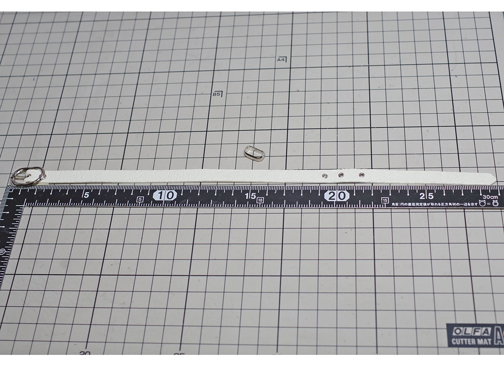 DD向けレザーベルト(ホワイト)