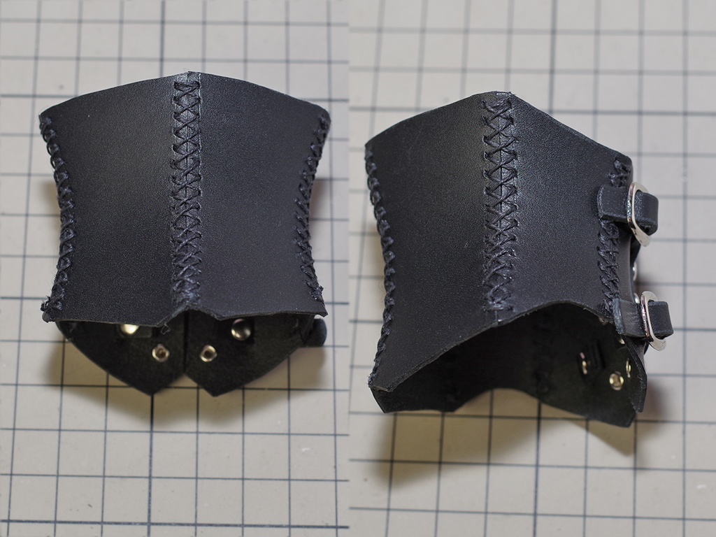 MDD向けレザーコルセット改(ブラック)