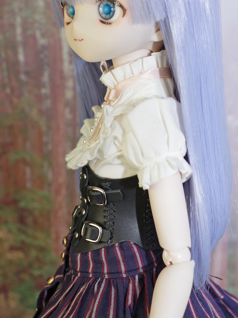 MDD向けレザーコルセット改(ブラック)