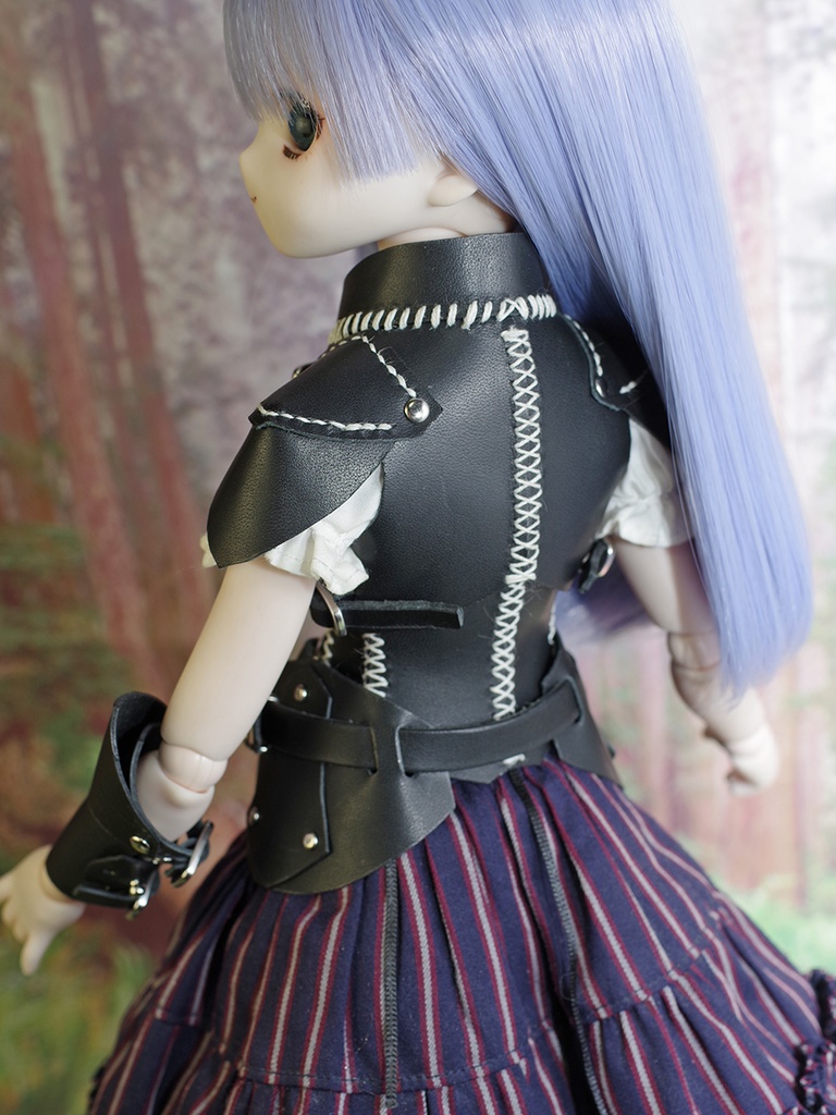 MDD向け革の鎧(ブラック) 250609