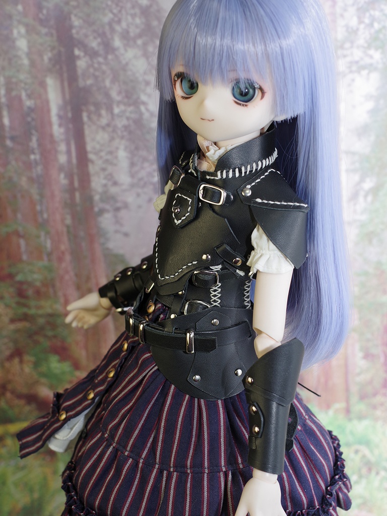 MDD向け革の鎧(ブラック) 250609