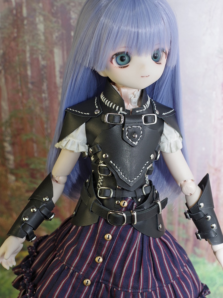 MDD向け革の鎧(ブラック) 250609