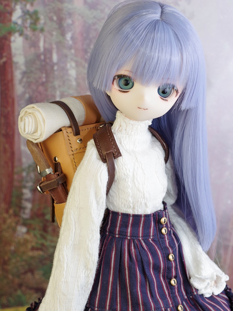 革製1/3ドール用旅人のリュック DD、MDDなど