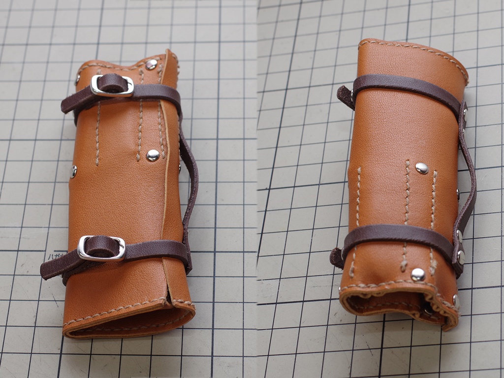 包丁3種+収納ケース ナイフロール 1/3ドール用品 20250921