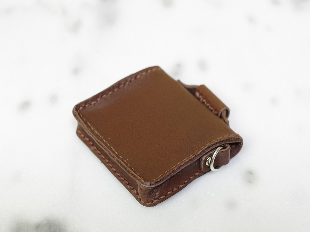 革の手提げ鞄(ダークブラウン) 1/3ドール用品58