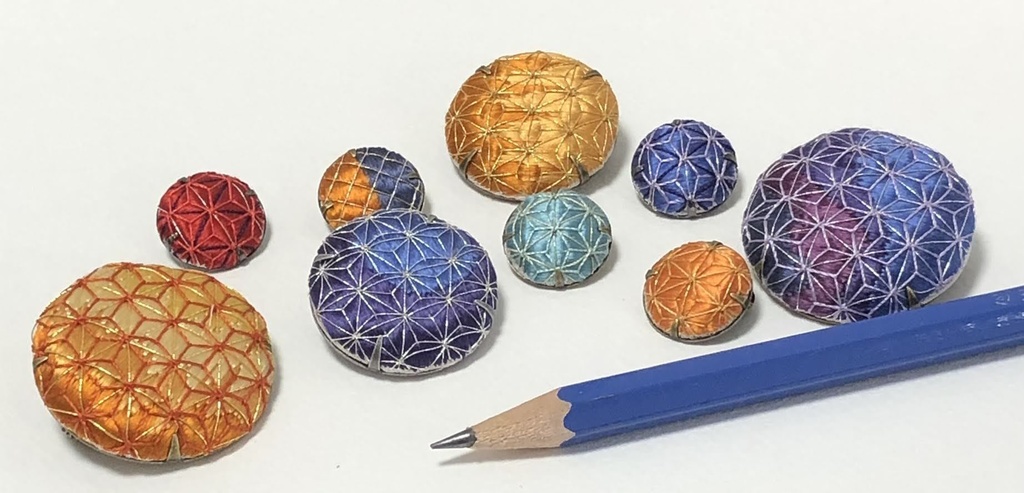 刺繍ブローチ2.5㎝(N ver.)