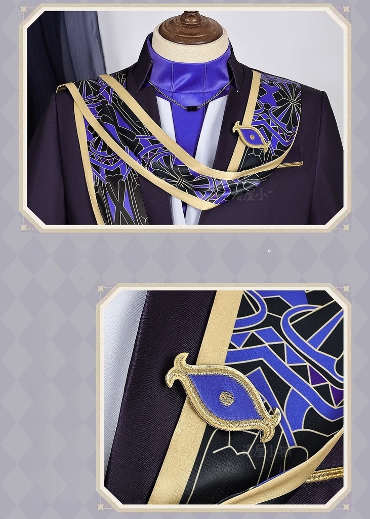 「限定販売」Monenjoy 原神 セノ 礼服 スーツ コスプレ衣装 イヤリング付き 栄華のバトルアリーナ