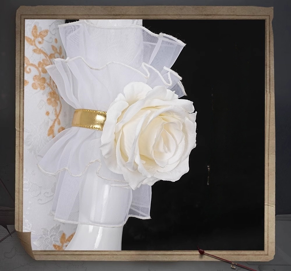 Monenjoy アイデンティティ5  調香師 今宵こそ コスプレ衣装 オフショルダー スカート  IdentityV 第五人格 肩出し ワンピース イベント GS1157