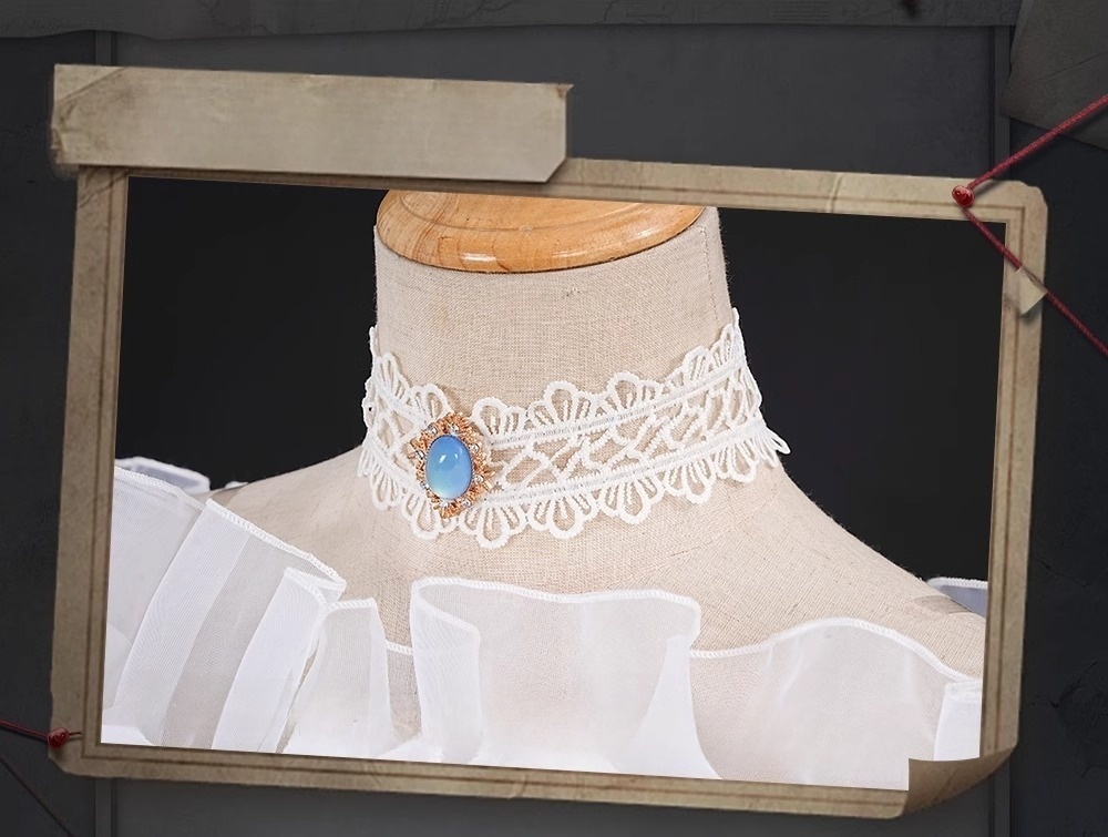 Monenjoy アイデンティティ5  調香師 今宵こそ コスプレ衣装 オフショルダー スカート  IdentityV 第五人格 肩出し ワンピース イベント GS1157