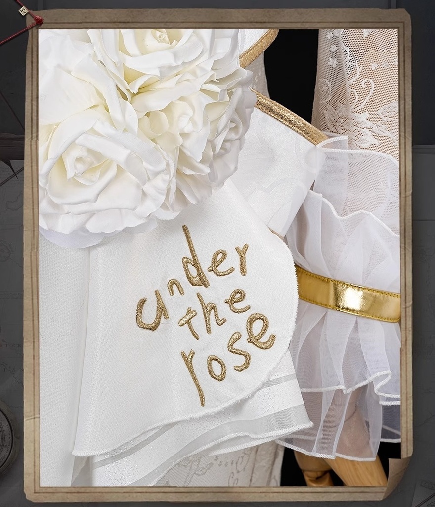 Monenjoy アイデンティティ5  調香師 今宵こそ コスプレ衣装 オフショルダー スカート  IdentityV 第五人格 肩出し ワンピース イベント GS1157