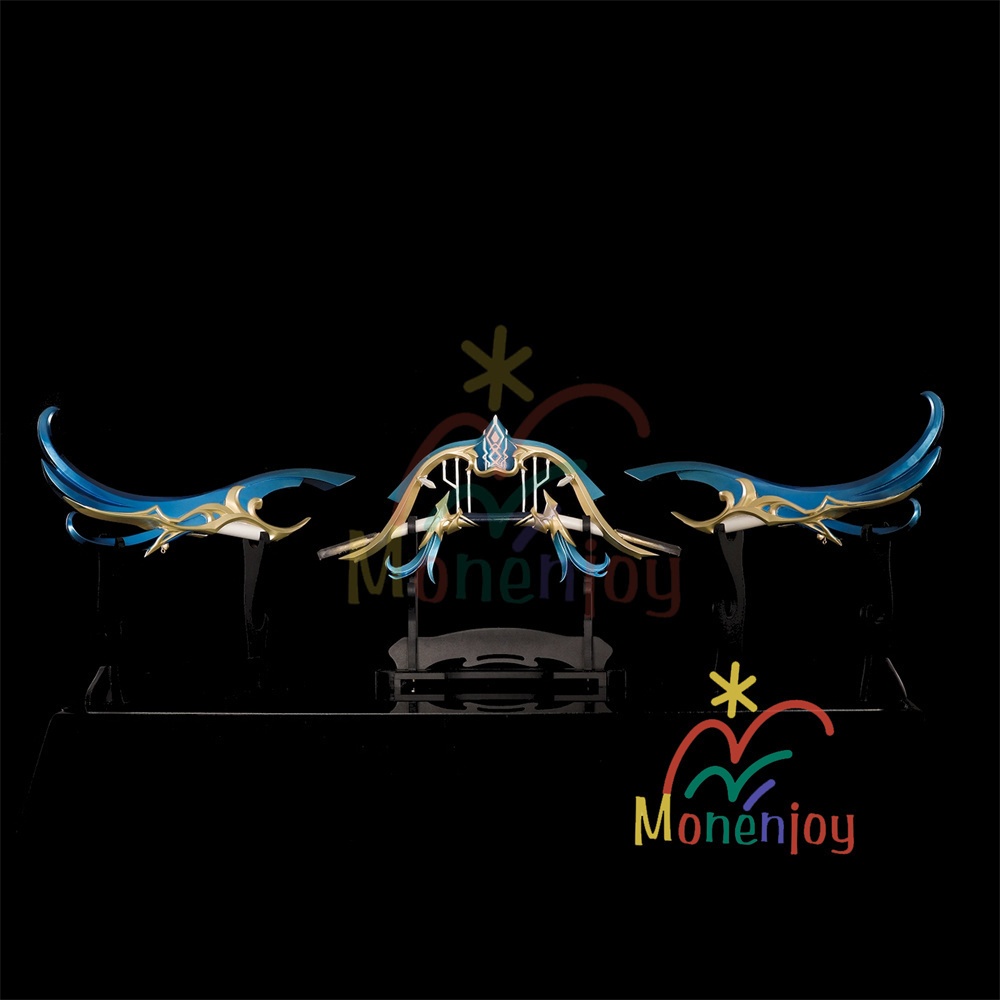 Monenjoy 原神 終焉を嘆く詩 130cm 弓 コスプレ道具 武器モデル ウェンティ 夜蘭 オロルン