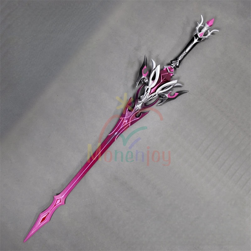Monenjoy　原神　ドゥリン　モチーフ武器　黒蝕　110cm　コスプレ道具　武器モデル　レプリカ　片手剣　PLA材質　軽量