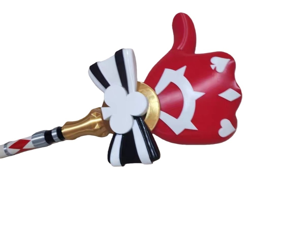 Monenjoy 崩壊スターレイル 火花 コスプレ道具 PLA材質Petg 杖 武器モデル イベント 120cm