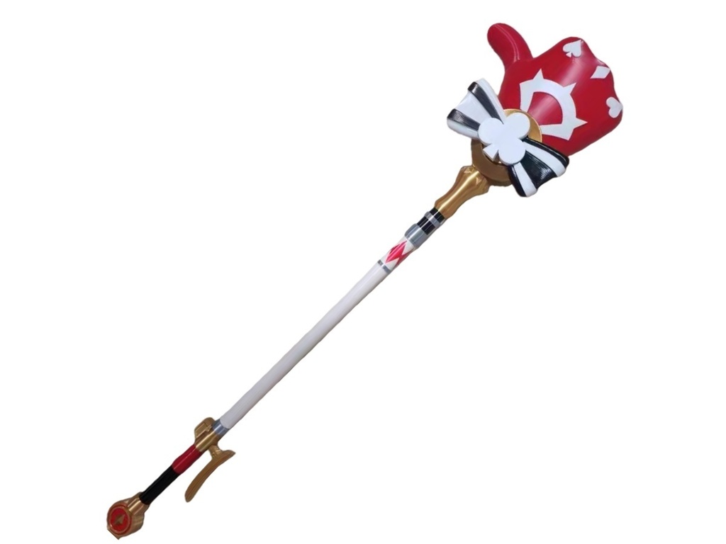 Monenjoy 崩壊スターレイル 火花 コスプレ道具 PLA材質Petg 杖 武器モデル イベント 120cm