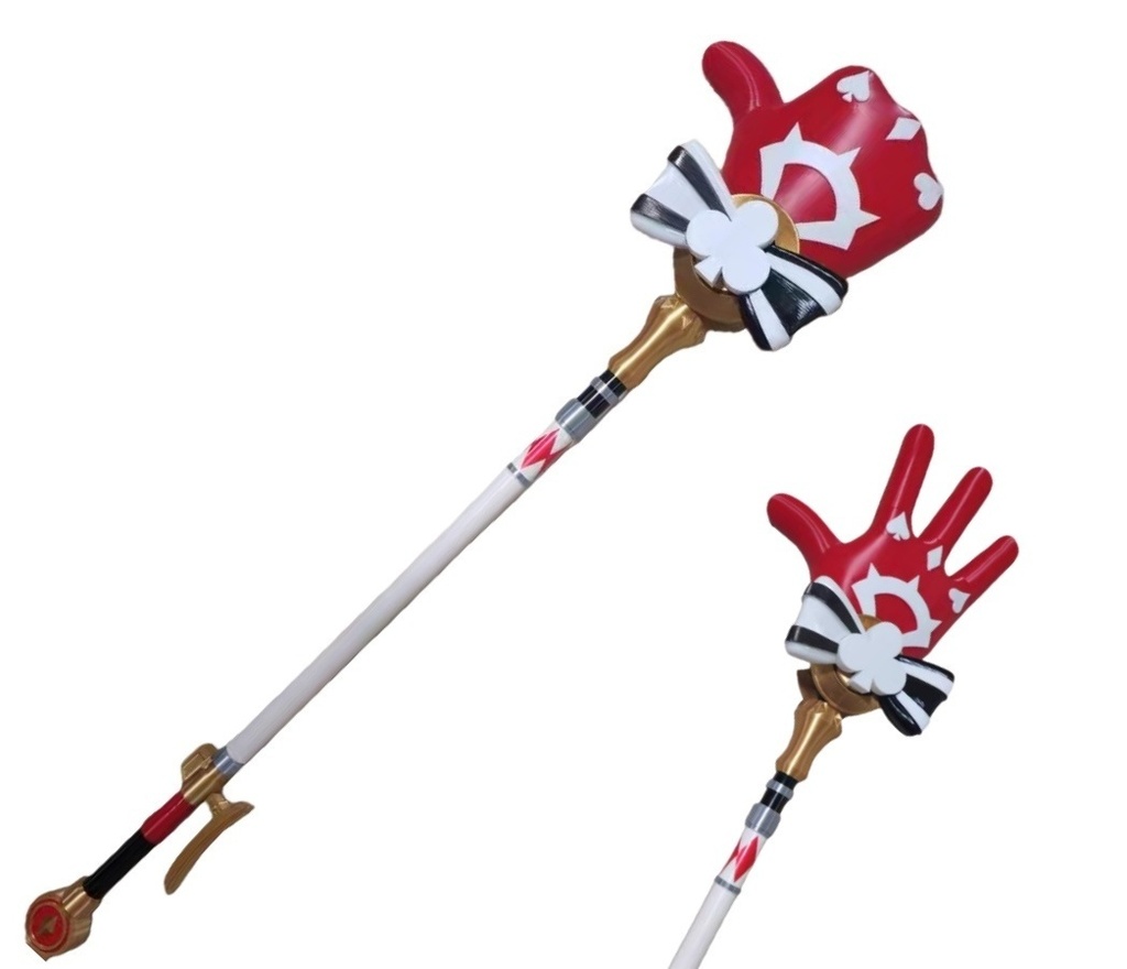 Monenjoy 崩壊スターレイル 火花 コスプレ道具 PLA材質Petg 杖 武器モデル イベント 120cm