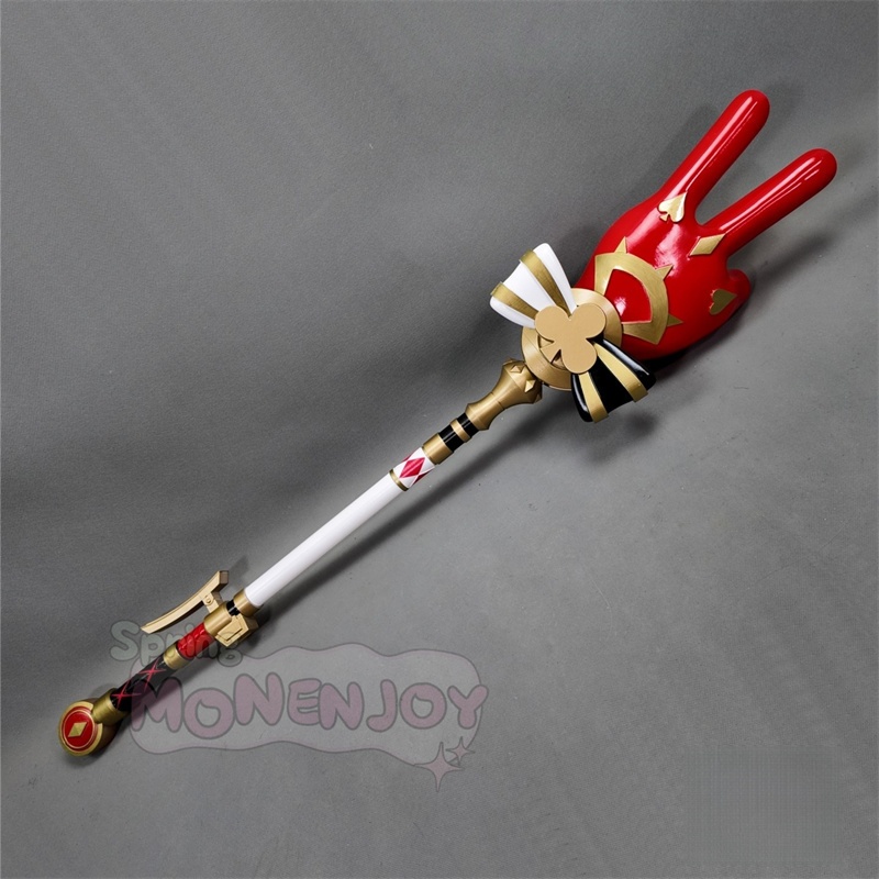 Monenjoy 崩壊スターレイル 火花 杖 100cm PLa材質 武器モデル 3種交換 萌えグッズ アクセサリー