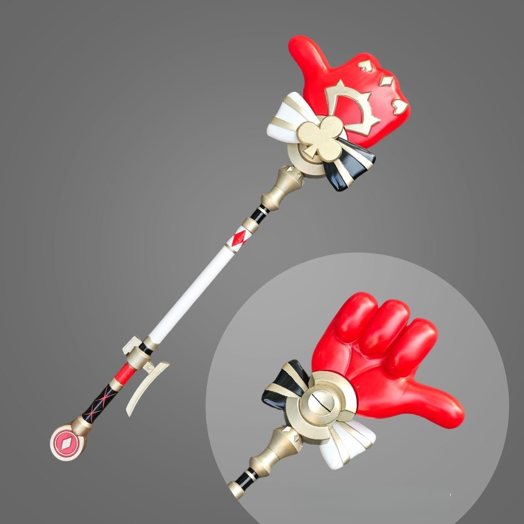Monenjoy 崩壊スターレイル 火花 じゃんけん手杖 PU版 コスプレ道具 100cm 軽量 丈夫 耐久 武器モデル