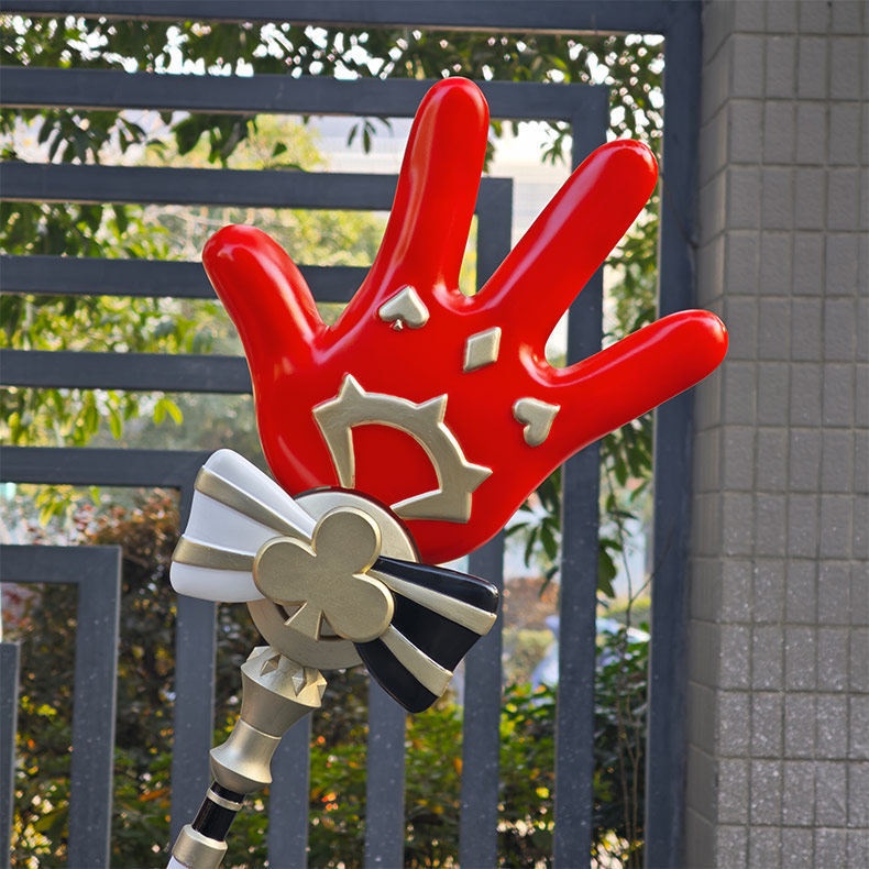 Monenjoy 崩壊スターレイル 火花 じゃんけん手杖 PU版 コスプレ道具 100cm 軽量 丈夫 耐久 武器モデル