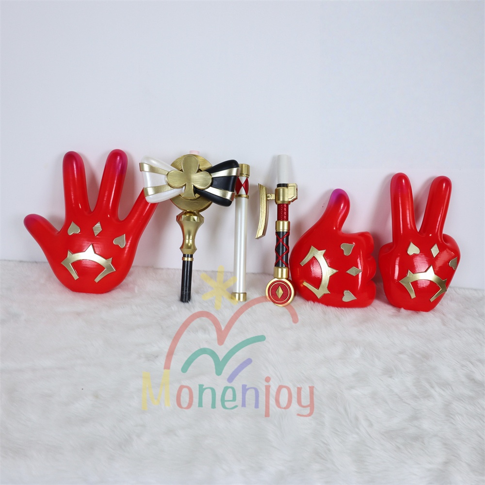 Monenjoy 崩壊スターレイル 火花 コスプレ道具 武器モデル 100cm PLA材質 仮面の愚者 愉悦 イベント