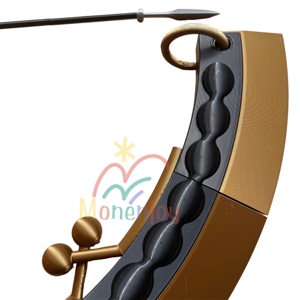 Monenjoy 超かぐや姫! 駒沢乃依 コスプレ弓矢セット 弓 矢筒 PETG素材 80cm 本格武器プロップ