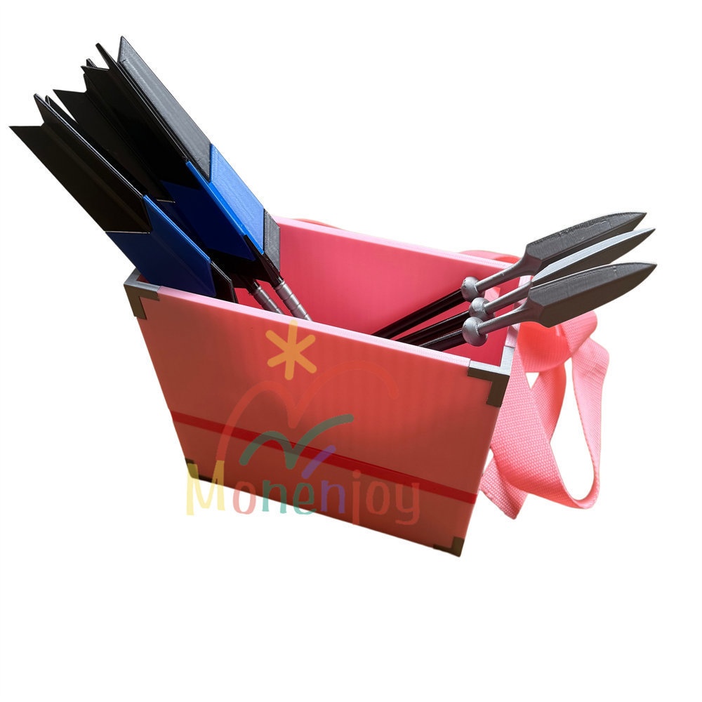 Monenjoy 超かぐや姫! 駒沢乃依 コスプレ弓矢セット 弓 矢筒 PETG素材 80cm 本格武器プロップ