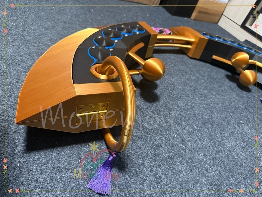 Monenjoy 超かぐや姫! 駒沢乃依 コスプレ弓矢セット 弓 片面円環形態可能 PETG素材 90cmと120cm 3Kg 武器プロップ