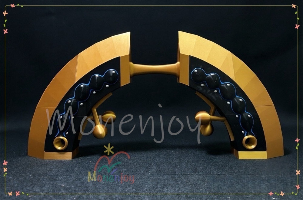 Monenjoy 超かぐや姫! 駒沢乃依 コスプレ弓矢セット 弓 片面円環形態可能 PETG素材 90cmと120cm 3Kg 武器プロップ