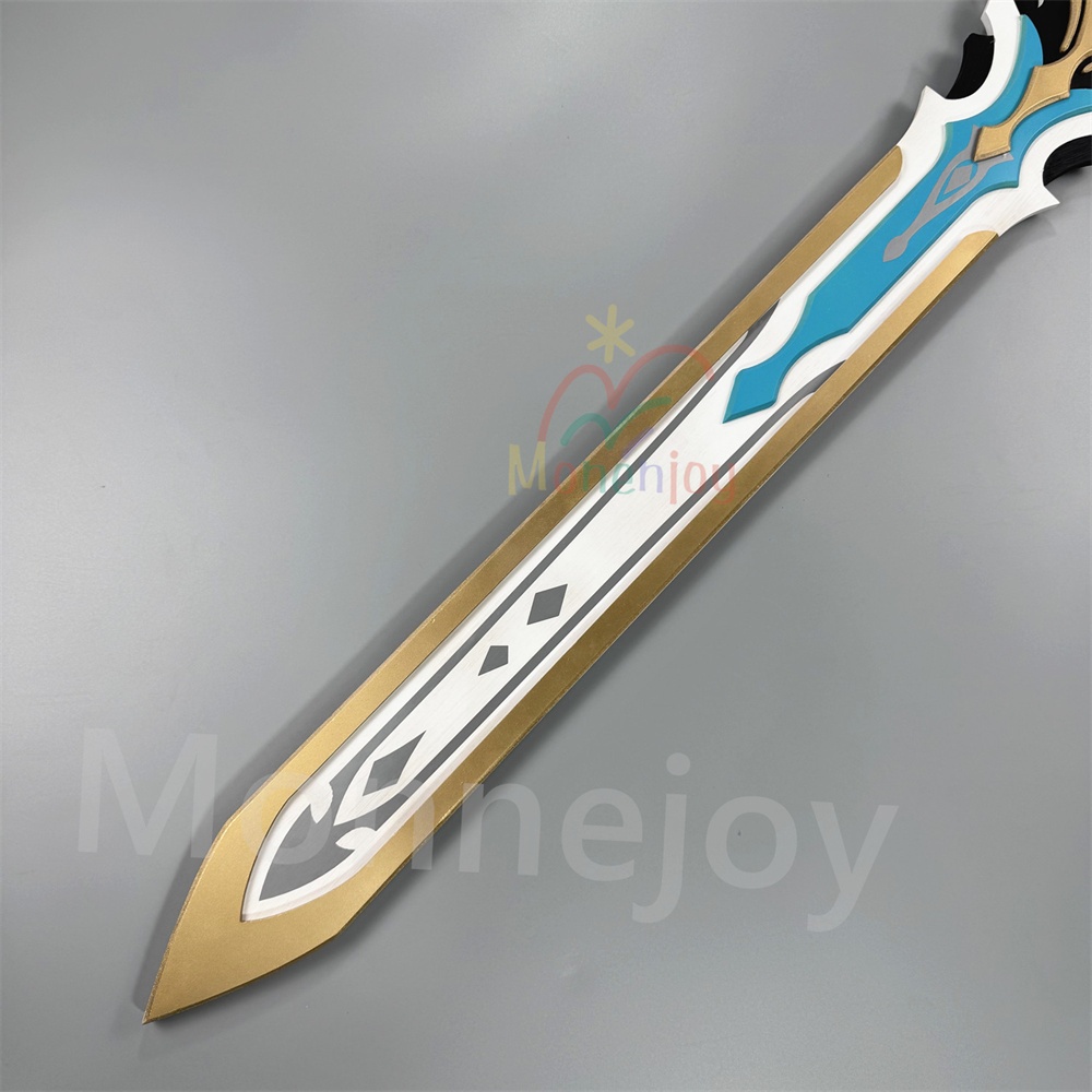 Monenjoy 原神 ファルカ 狼の武勲詩 コスプレ道具 レプリカ 130cm 木材質 ファルカモチーフ 両手剣 イベント舞台対応