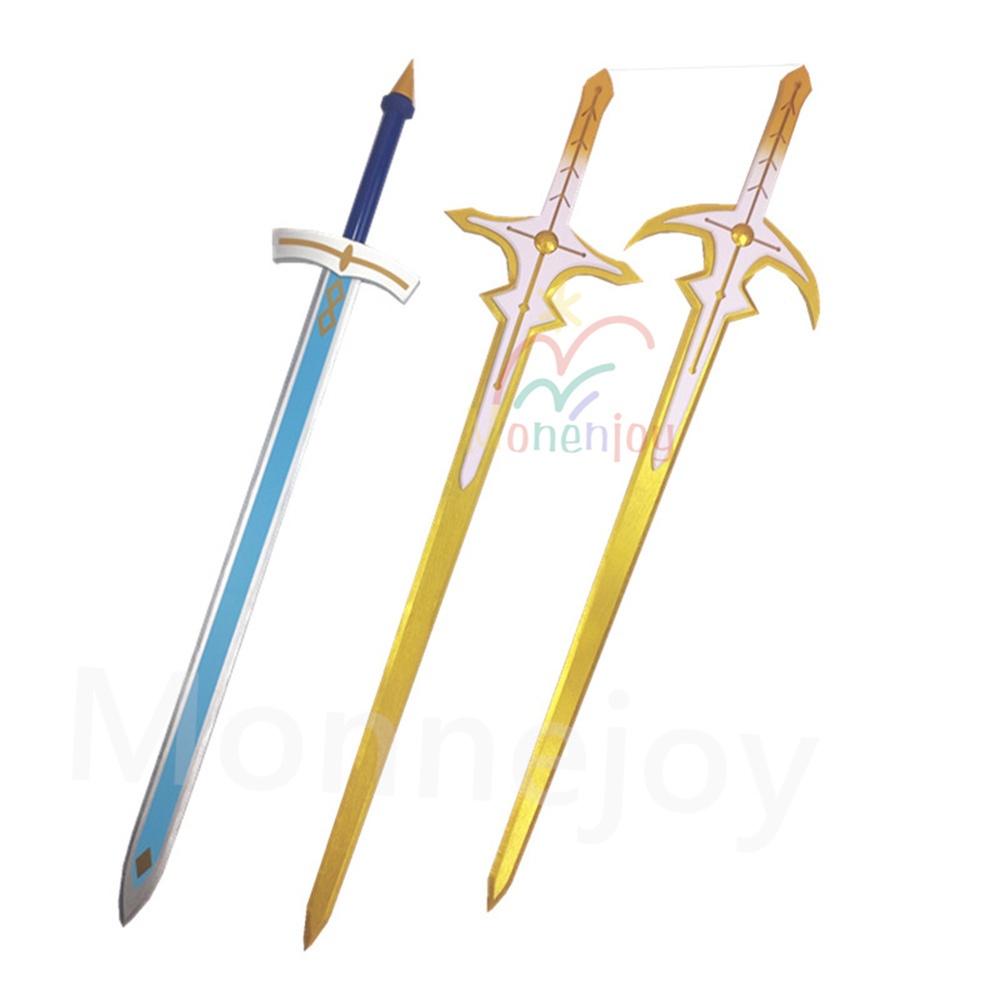 Monenjoy 原神 げんしん 主人公 蛍空 モチーフ武器 コスプレ道具 100cm 木+EVA材質 レプリカ 剣モデル イベント舞台対応