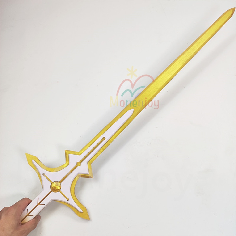 Monenjoy 原神 げんしん 主人公 蛍空 モチーフ武器 コスプレ道具 100cm 木+EVA材質 レプリカ 剣モデル イベント舞台対応