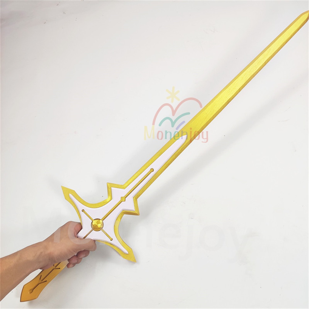 Monenjoy 原神 げんしん 主人公 蛍空 モチーフ武器 コスプレ道具 100cm 木+EVA材質 レプリカ 剣モデル イベント舞台対応