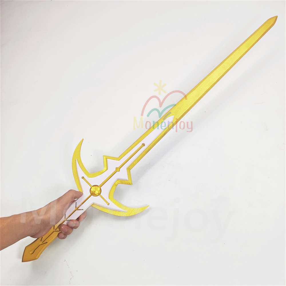 Monenjoy 原神 げんしん 主人公 蛍空 モチーフ武器 コスプレ道具 100cm 木+EVA材質 レプリカ 剣モデル イベント舞台対応