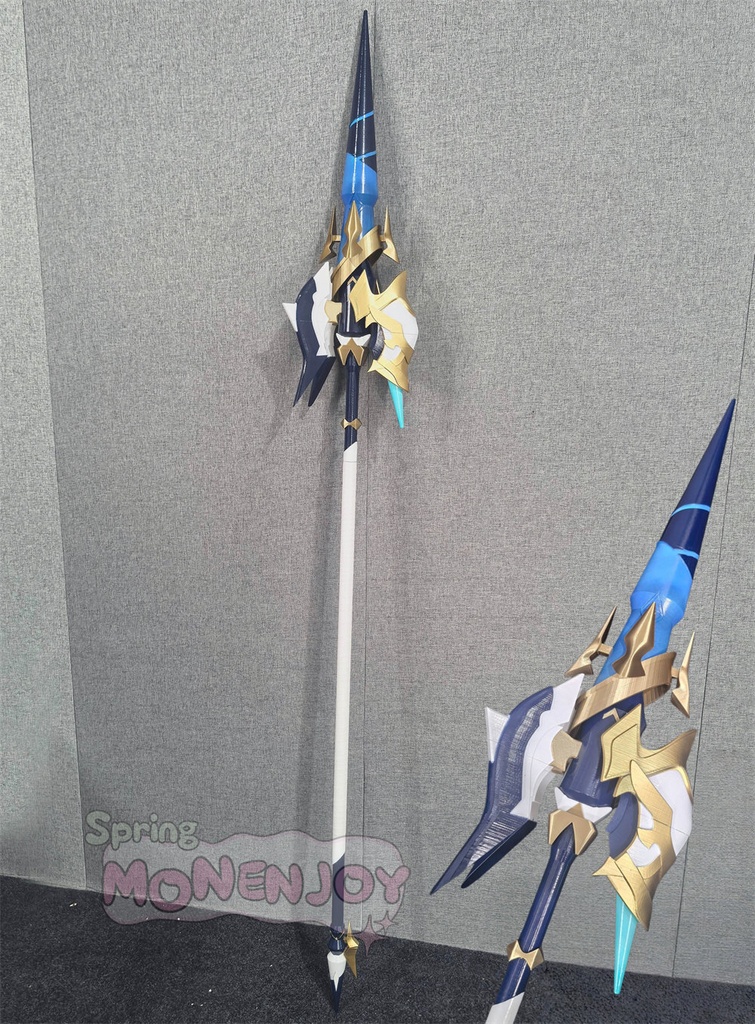 Monenjoy　原神 災憾 コスプレ道具　ローエン　モチーフ武器　レプリカ　PLa材質　180cm　;Lohen　イベント舞台対応