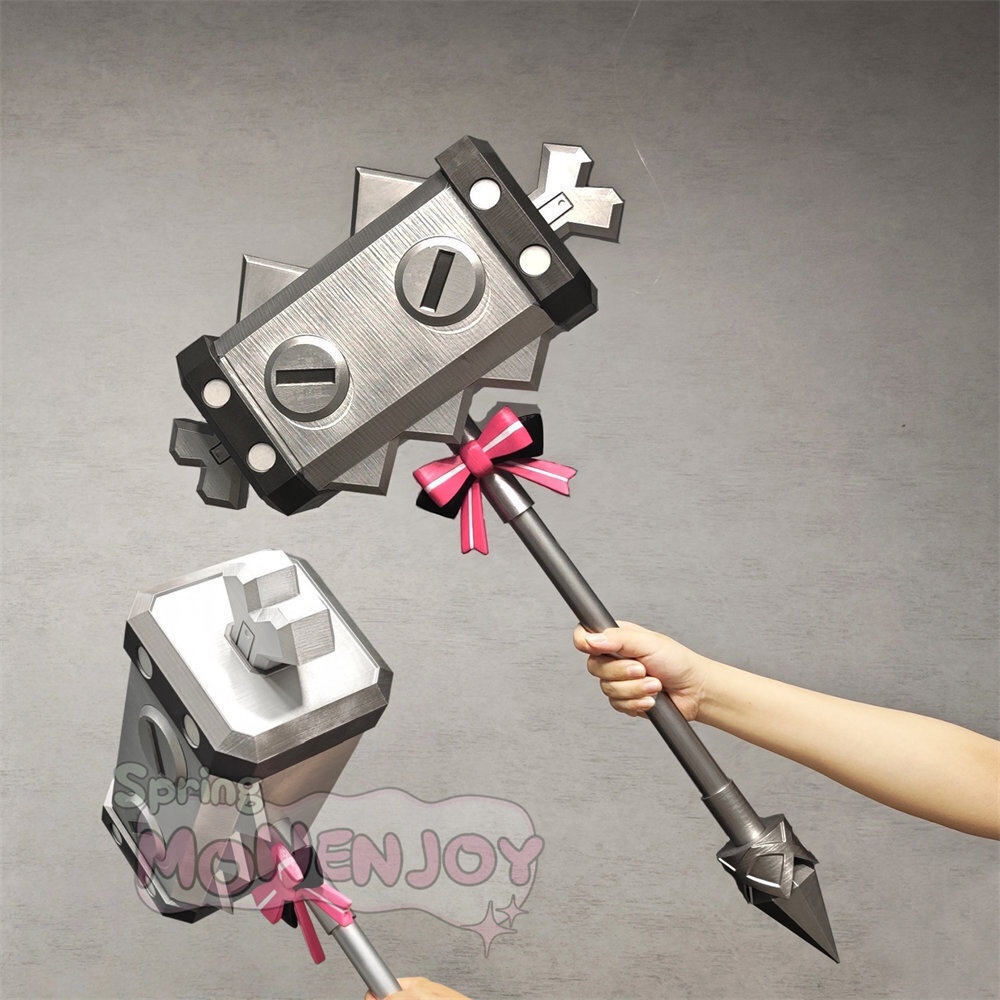 Monenjoy　原神　プルーネ　ハンマー　レプリカ　85cm　PLa材質　  Prune  イベント舞台対応　コスプレ道具