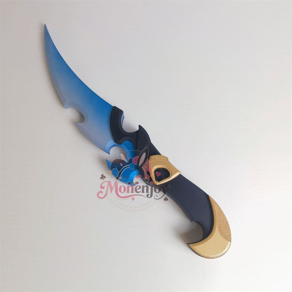 Monenjoy 原神 ローエン 40cm コスプレ道具 2026年新品 モチーフ武器モデル PVC+アクリル材質 短刃 発光対応 レプリカ イベント舞台対応