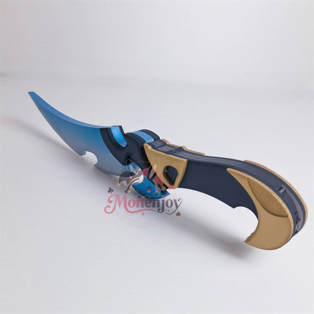 Monenjoy 原神 ローエン 40cm コスプレ道具 2026年新品 モチーフ武器モデル PVC+アクリル材質 短刃 発光対応 レプリカ イベント舞台対応