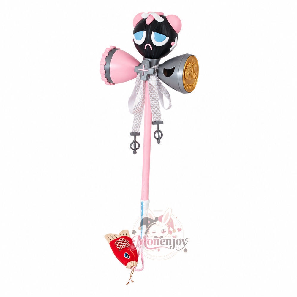 Monenjoy NTE ちぃちゃん モチーフ武器 法杖 コスプレ道具 80cm PLA材質 軽量600g ネバエバ イベント・ハロウィン・撮影用 スタッフレプリカ
