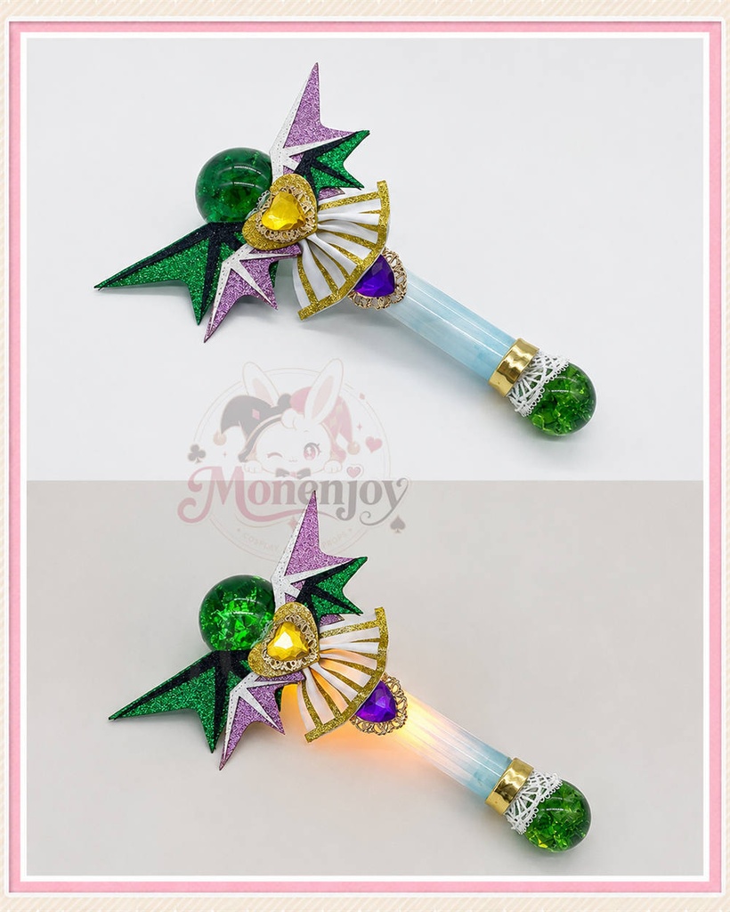 Monenjoy プリパラ 南 みれぃ 北条そふぃ 東堂 シオン 真中らぁら マイク 25cm コスプレ道具 舞台道具