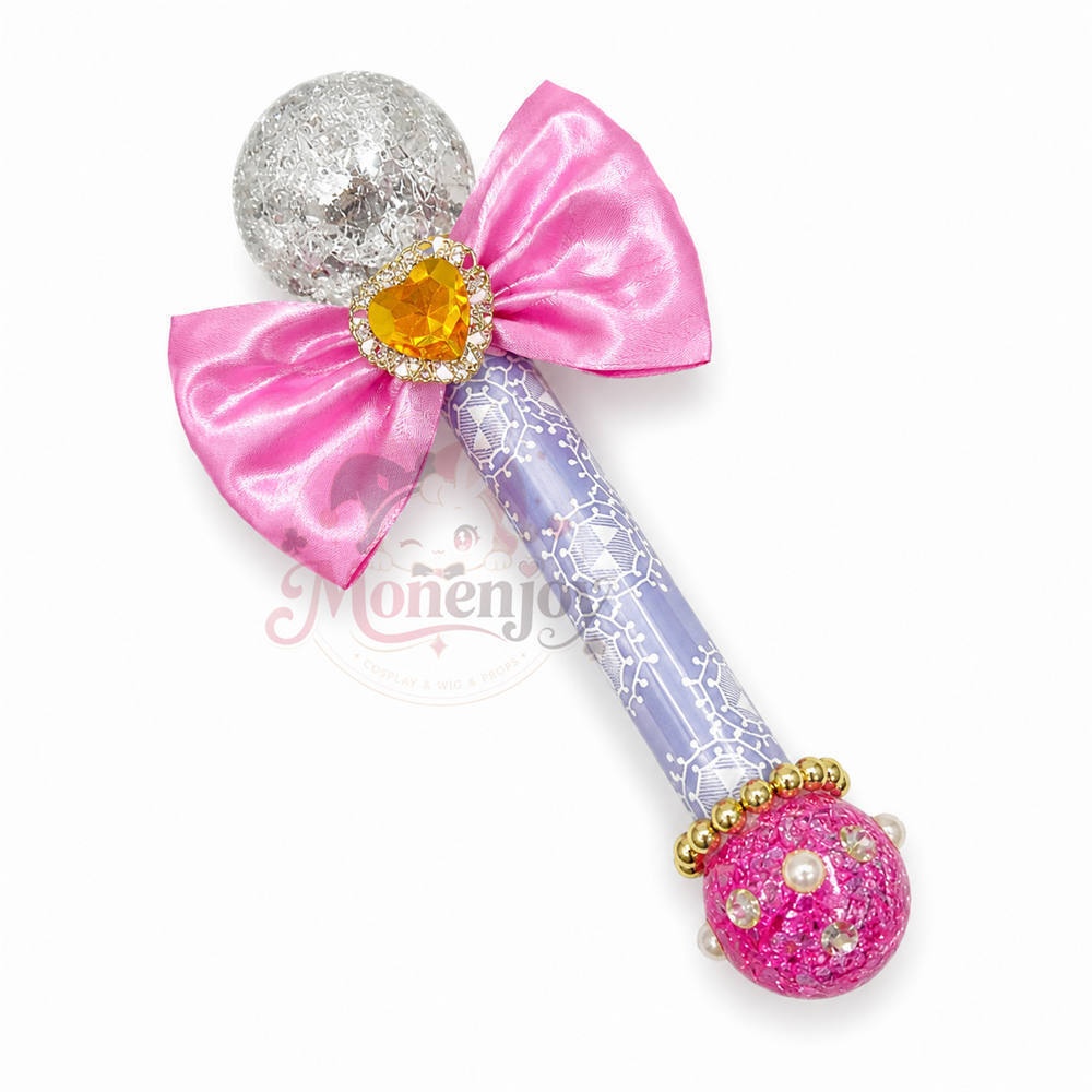 Monenjoy プリパラ 南 みれぃ 北条そふぃ 東堂 シオン 真中らぁら マイク 25cm コスプレ道具 舞台道具