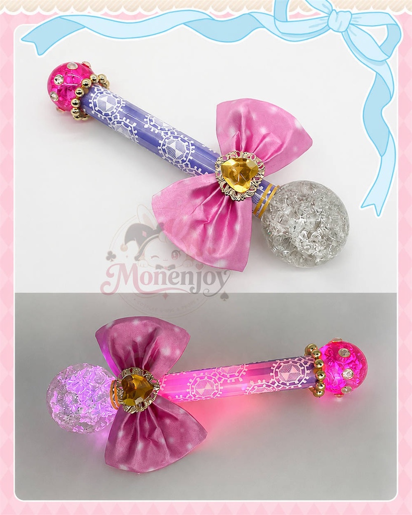 Monenjoy プリパラ 南 みれぃ 北条そふぃ 東堂 シオン 真中らぁら マイク 25cm コスプレ道具 舞台道具