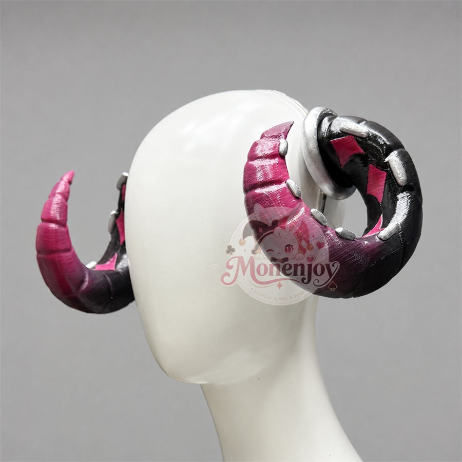 Monenjoy】NTE イロヒ コスプレ髪飾り・角｜左右1対 PLA製 レプリカ ネバエバ 撮影道具