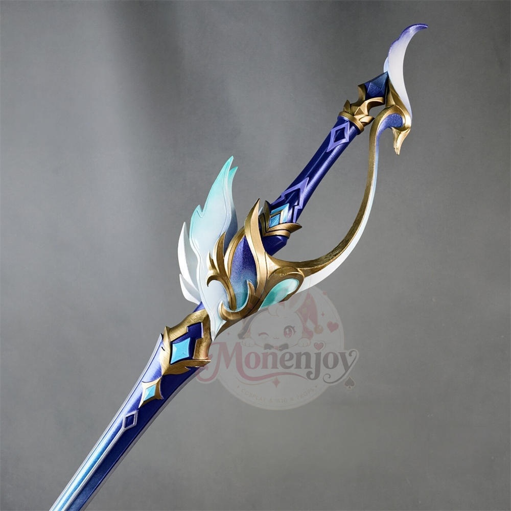 【Monenjoy】原神 オデット 白銀の湖を舞う翼 モチーフ武器 110cm PLA製 コスプレ道具 レプリカ 武器モデル